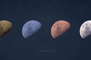 Colors of the moon